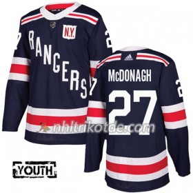 New York Rangers Trikot Ryan McDonagh 27 Adidas 2017-2018 Navy Blue 2018 Winter Classic Authentic - Kinder